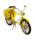 Bicicleta Amarela 13x22x7.5cm Estilo Retrô - Vintage - loja online