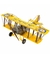 Avião Amarelo De Hélice 17x38x45cm Estilo Retrô - Vintage - comprar online