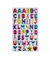 Cartela Adesivos Letras Alfabeto Modelo D - BelaBi shop