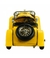 Carro Esportivo Amarelo 12,5x13x31cm Estilo Retrô - Vintage - BelaBi shop