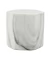 Vaso Porcelana Hexagonal Detalhes Preto Estilo Mármore 8.5x8.5x8.5cm - loja online