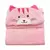 Toalha de Banho Bebê Felpuda com Capuz e Orelhinha – Super Macia e Absorvente - HV Kids