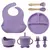 Kit 8 Peças de Silicone para Alimentação de Bebês – Seguro, Prático e Durável na internet