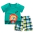 Conjunto Infantil de Camiseta e Shorts - Estilo, Conforto e Diversão para os Pequenos! - comprar online
