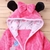 Roupão Infantil com Capuz – Pijama de Menina Minnie Disney - comprar online