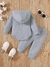 Hoodie de Algodão para Bebês - Conforto e Estilo para os Pequenos! na internet