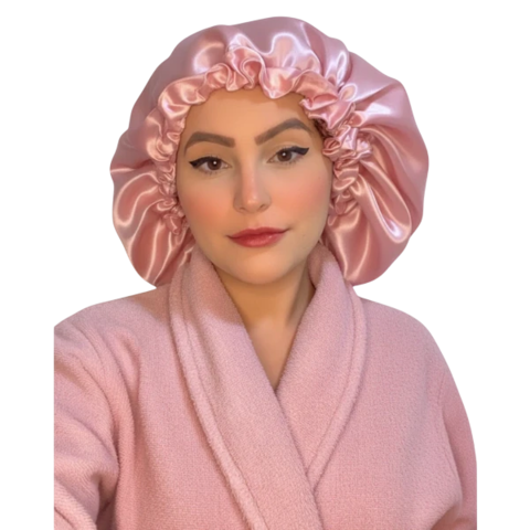 Touca de Cetim antifrizz EXTRA GRANDE - comprar online