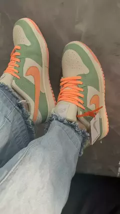 TÊNIS DUNK VERDE/LARANJA