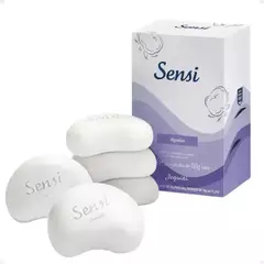 Sabonete Hidratante em Barra Algodão Sensi Jequiti 5 unidades de 80 gramas cada - loja online