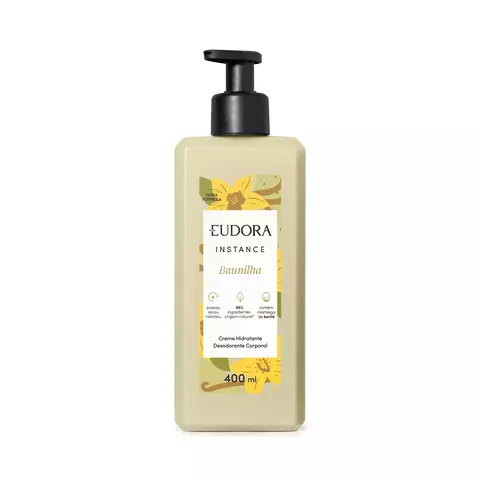 Creme Hidratante Desodorante Corporal Instance Baunilha 400ml