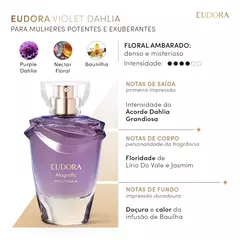 Eudora Magnific Violet Dahlia Desodorante Colônia 75ml - comprar online