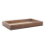 Bandeja de Madeira c/ Sisal e Bambu Natural - 30cmx17cmx4cm - comprar online