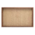Bandeja de Madeira c/ Sisal e Bambu Natural - 30cmx17cmx4cm - Amiga da Anfitriã