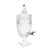 Dispenser/Suqueira de Cristal Ecológico c/ Pé e Tampa Brandon - 4l