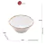 Bowl de Melamina Bambu Branco - 15x6cm - Amiga da Anfitriã