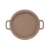 Travessa de Porcelana Nórdica Cinza Matt 23cm da marca Bon Gourmet