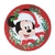Sousplat Em Resina Natalino Mickey 33cm Disney