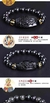 Obsidian imitação doze signos do zodíaco oito patrono deuses buda pulseira de - comprar online
