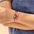Pulseira vinterly de cobre com berloque para mulheres, pulseira feminina de pedr - Santo Stylo
