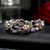 Pulseira Feminina De Zircônio Cúbico Colorido Luxuoso Para Noivas e Casamentos