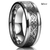 Imagem do Fdlk 8 cores 8mm masculino aço inoxidável dragão anel incrustado vermelho ver