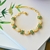 2022 nova moda antiga ouro artesanato hetian jade lótus esmalte estilo retro ch - comprar online