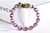 Pulseira da Sorte Roxo opala cristal descoloração tropas bravas - loja online