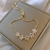 Pulseira Coreana em Zircão Flor Feminina Celebridade Online - comprar online