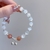 Pulseira Olho de Gato com Pedra Acenando Frisado - comprar online