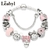Imagem do Pulseira Disney Mickey Minnie Rosa Cristal Grânulos