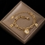Pulseira Feminina em Camadas de Ouro com Pingente Retro Punk Gó - comprar online