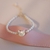 Pulseira Olho de Gato com Pedra Acenando Frisado na internet