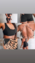 Conjunto short tala onça na internet
