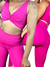 Conjunto legging básica + top Jac rosa na internet