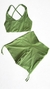 Conjunto short tayna Verde Oliva - DaMais Modas
