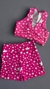 Conjunto short master Básic + Top Fran rosa barbie - comprar online