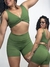 Conjunto short Básic + top Jac Verde Oliva - comprar online