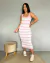 Vestido Modal listras - comprar online