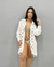 Saída de Praia Camisão Renda - Sara Lima Beachwear - Moda Praia e Fitness feminino