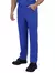 Calça Brim 1/2 Meio Elástico Pesado Azul Royal Uniforme Profissional