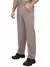 Calça Brim 1/2 Meio Elástico Pesado Cinza Uniforme Profissional