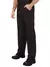 Calça Brim 1/2 Meio Elástico Pesado Preta Uniforme Profissional