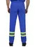 Calça Brim Pesado Azul Royal com Refletivo Uniforme na internet