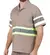 Camisa Brim Manga Curta Com Refletivo Uniforme Profissional Cinza - comprar online
