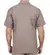 Camisa Brim Manga Curta Uniforme Profissional Cinza na internet