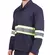 Camisa Brim Manga Longa Com Refletivo Uniforme Profissional Azul Marinho - comprar online