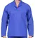 Camisa Brim Manga Longa Uniforme Profissional Azul Royal