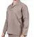 Camisa Brim Manga Longa Uniforme Profissional Cinza - comprar online