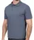 Camisa Polo Masculina Piquet Manga Curta Cinza Chumbo