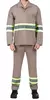 Destaque Lançamento Conjunto Brim Refletiva Uniforme Profissional Manga Longa Cinza 0 Opiniões